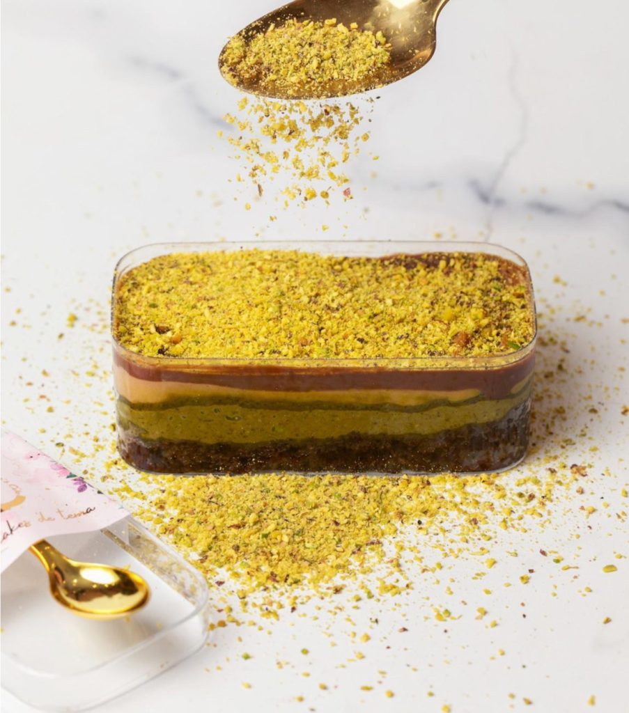VERRINE PISTACHE CHOCOLAT